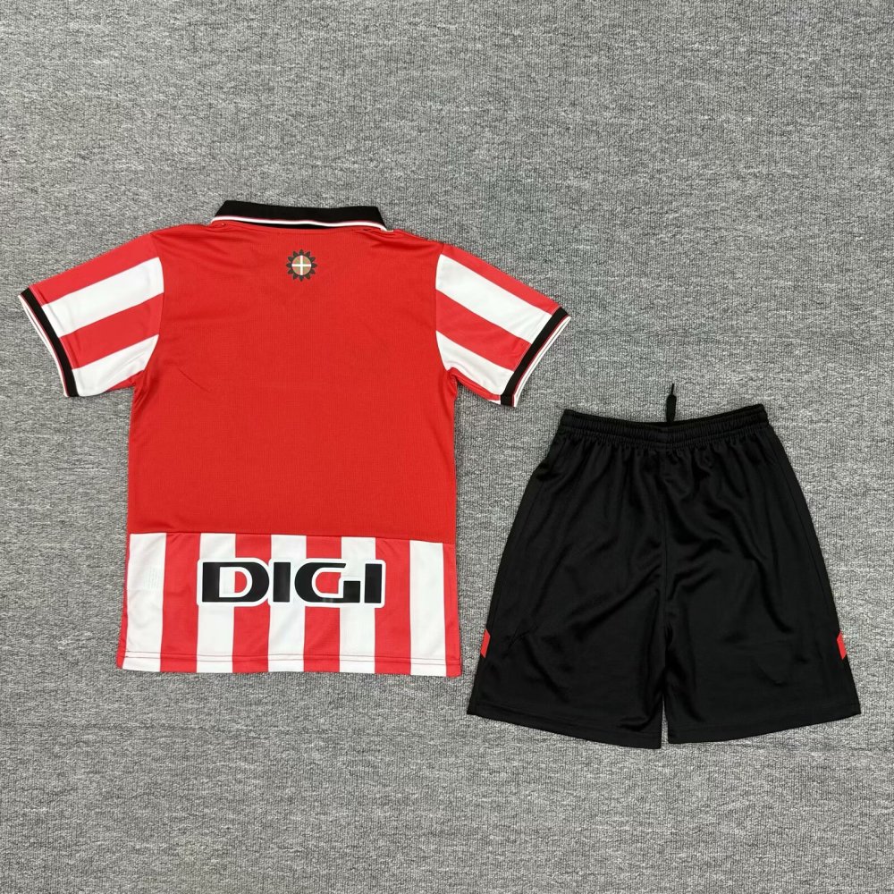 2025/26 Athletic Bilbao Home Kids Jersey