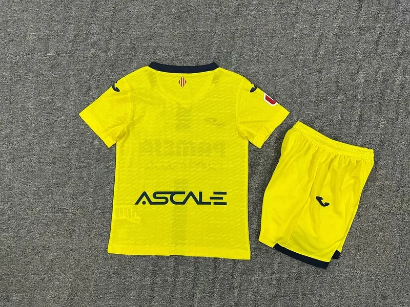 2025/26 Villarreal Home Kids Jersey