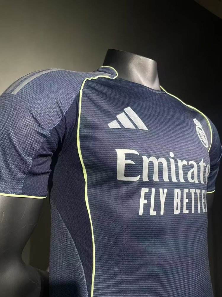 2025/26 Real Madrid Away Player Version