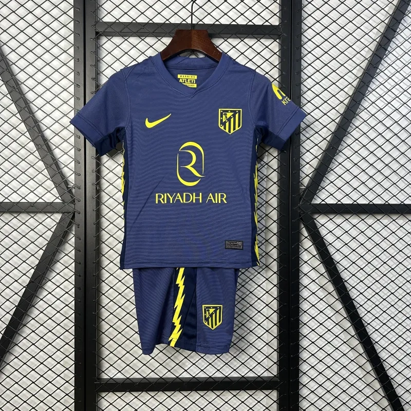 2025/26 Atletico Madrid Away Kids Jersey