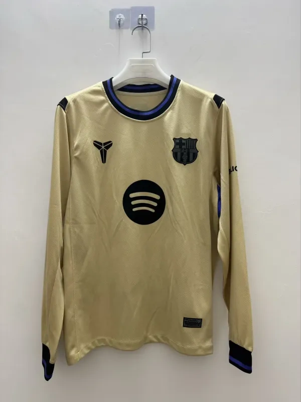 2025/26 Barcelona Away Jersey Long Sleeve