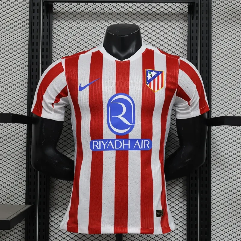 2025/26 Atletico Madrid Home Jersey Player Version