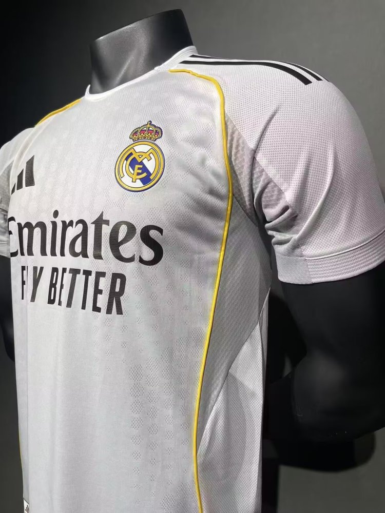 2025/26 Real Madrid Home Player Version