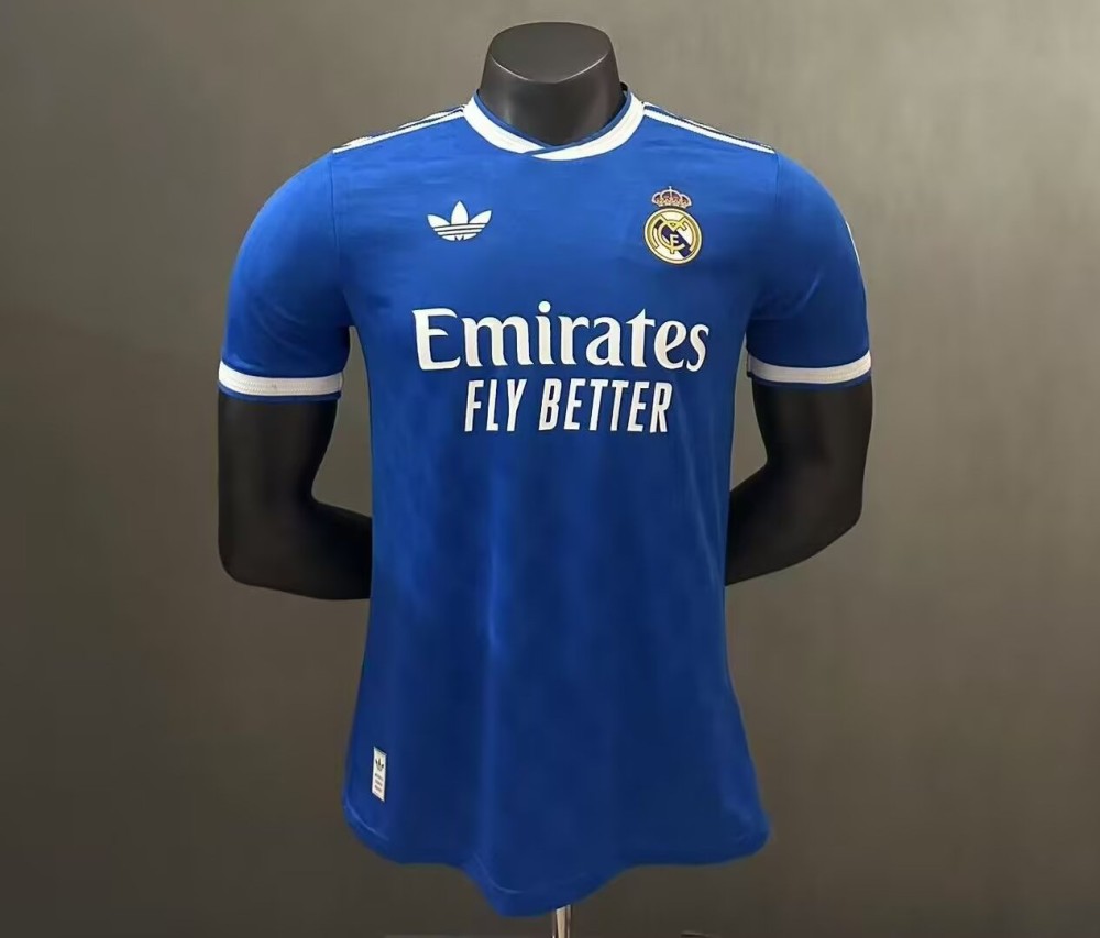2025/26 Real Madrid Third Away Jersey Player Version
