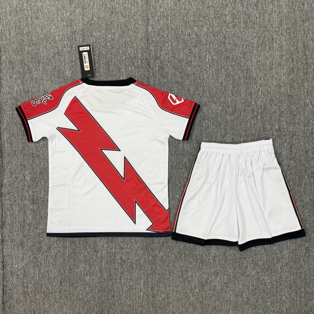 2025/26 Rayo Vallecano Away Kids Jersey