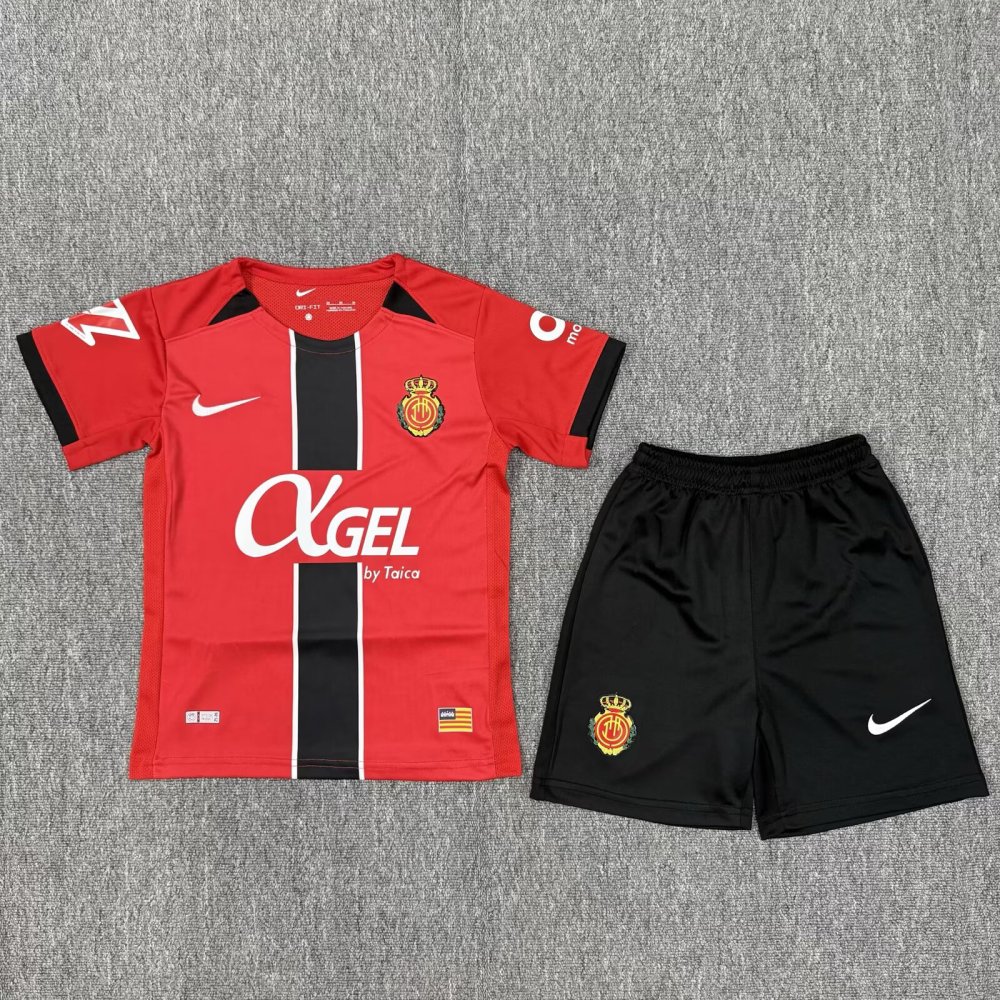 2025/26 RCD Mallorca Home Kids Jersey