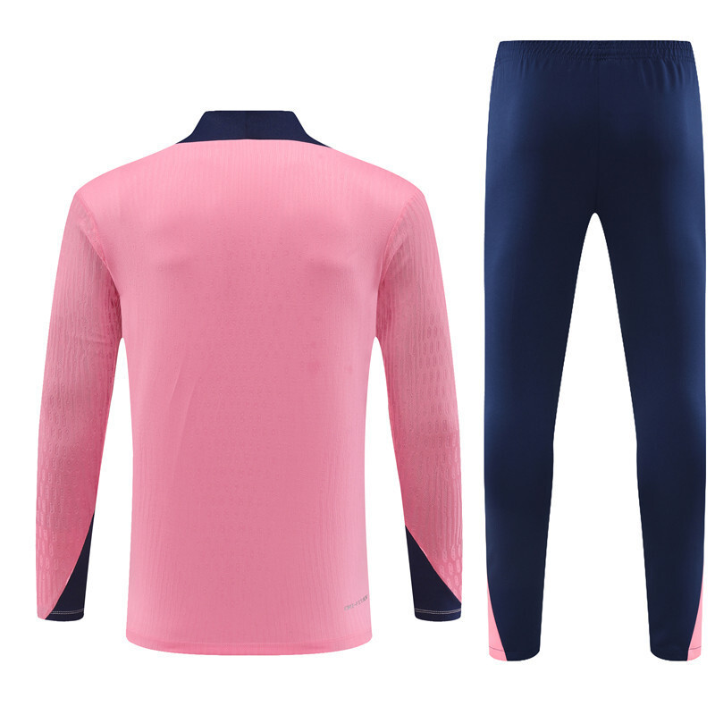 24/25 Atletico Madrid Pink Winter Training Long Sleeve Set [Player Version] Kids Size