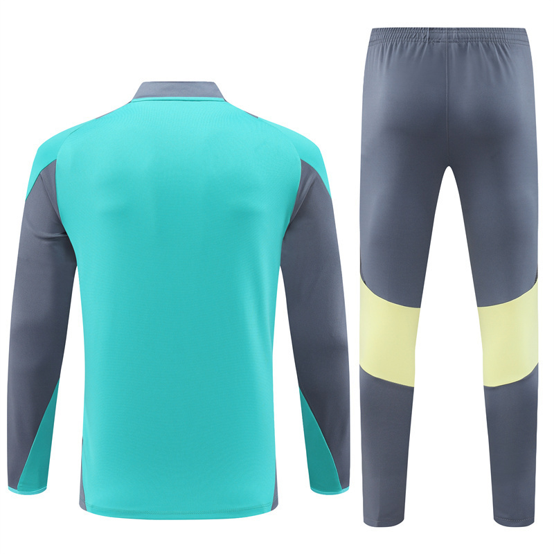25/26 Ajax Winter Green Training Long Sleeve Suit Kids Size