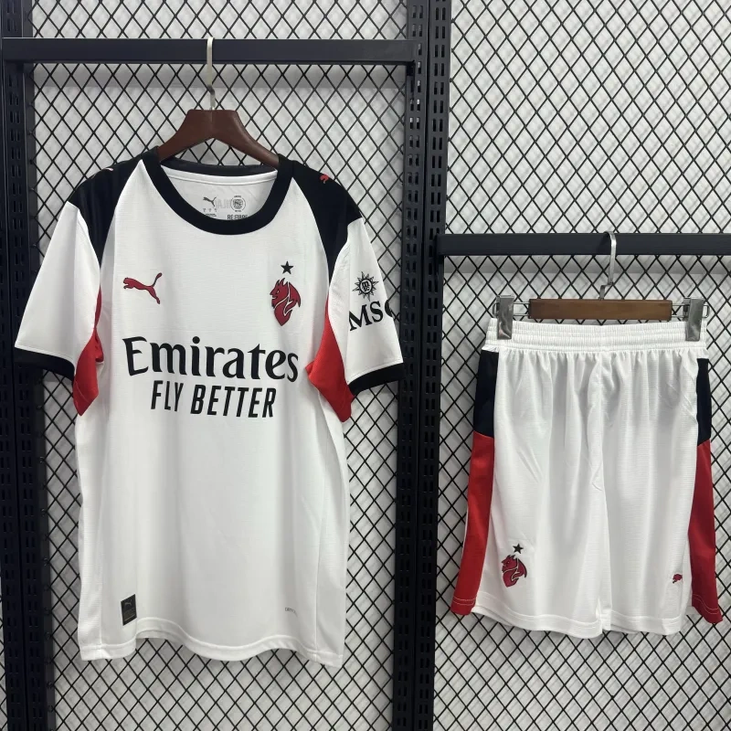 2025/26 AC Milan Away Kids Jersey