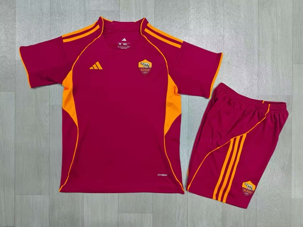 2025/26 Roma Home Kids Jersey