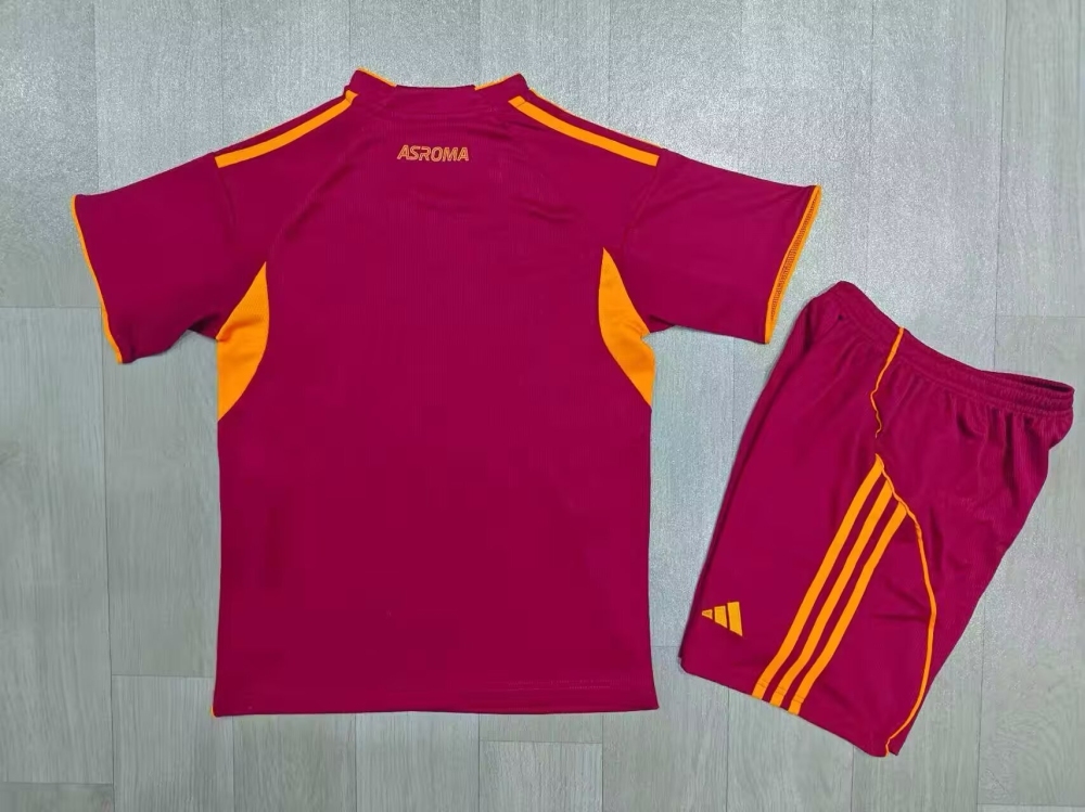 2025/26 Roma Home Kids Jersey