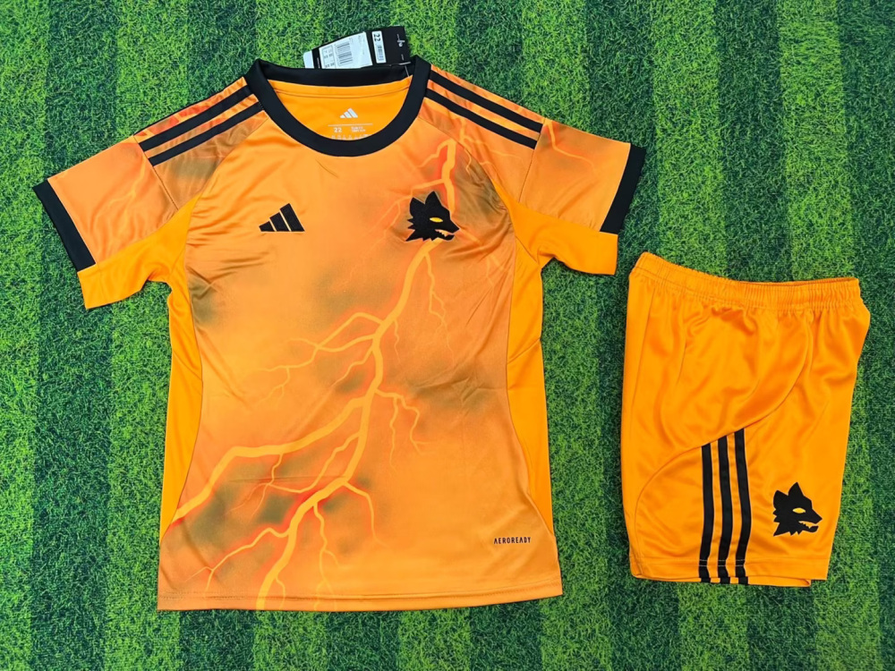 2025/26 Roma Away Kids Jersey