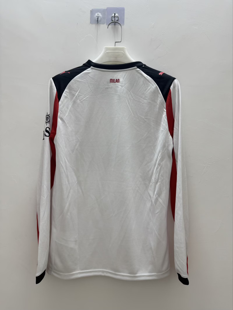 2025/26 AC Milan Away Jersey Long Sleeve