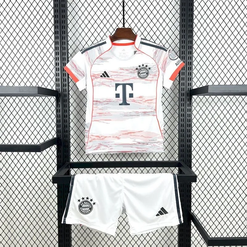 2025/26 Bayern Munich Away Kids Jersey