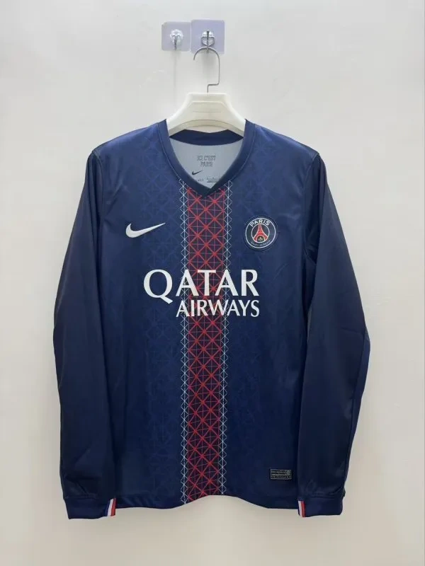 2025/26 PSG Home Jersey Long Sleeve