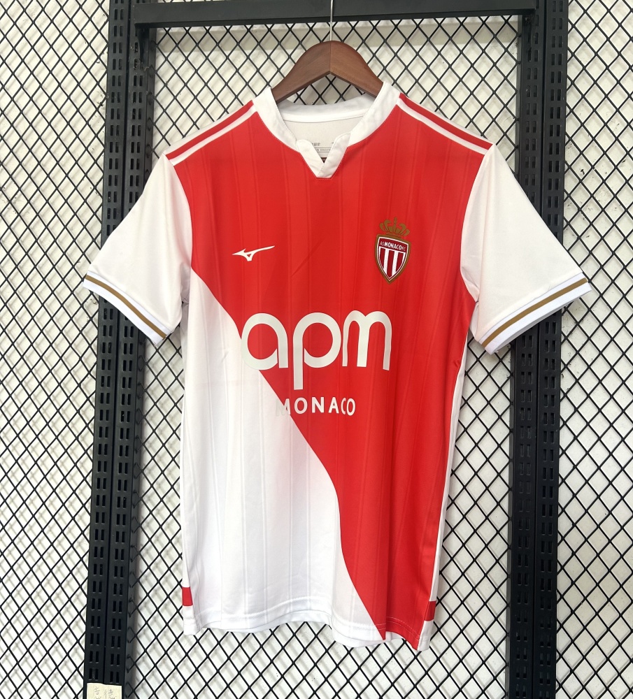 2025/26 AS Monaco Home Jersey