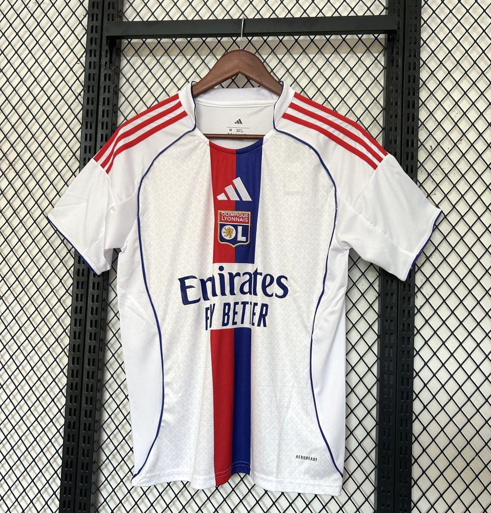 2025/26 Olympique Lyonnais Home Jersey