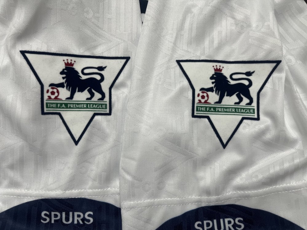 1991/93 Tottenham Hotspur Retro Soccer Home Jersey