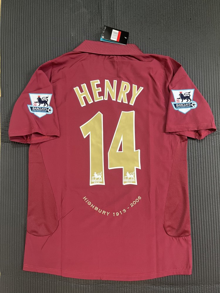 2005/06 Arsenal Home Retro Jersey