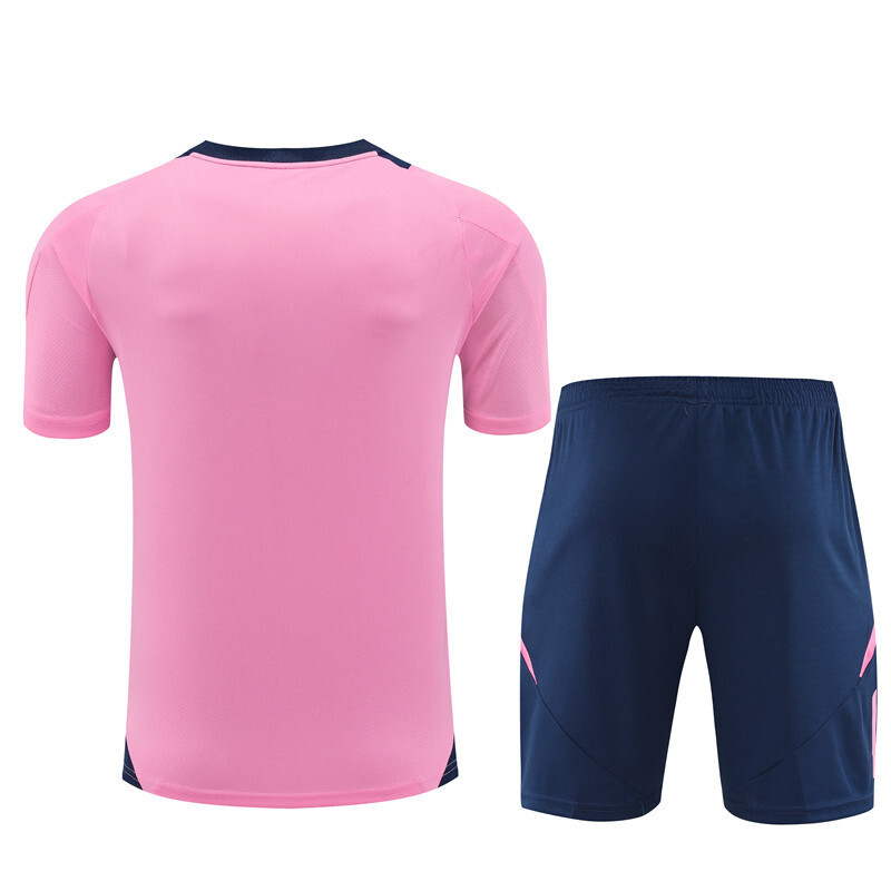 24/25 Arsenal Pink Summer Short Sleeve Training Suit Kids Size