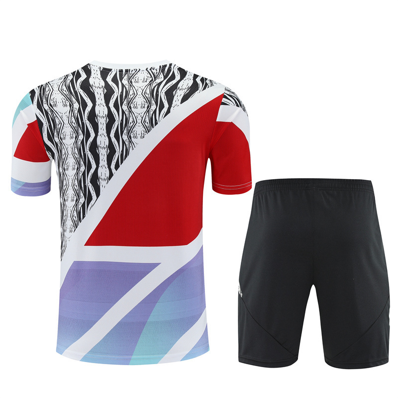 24/25 Arsenal White [Camouflage Style] Summer Short Sleeve Training Suit Kids Size