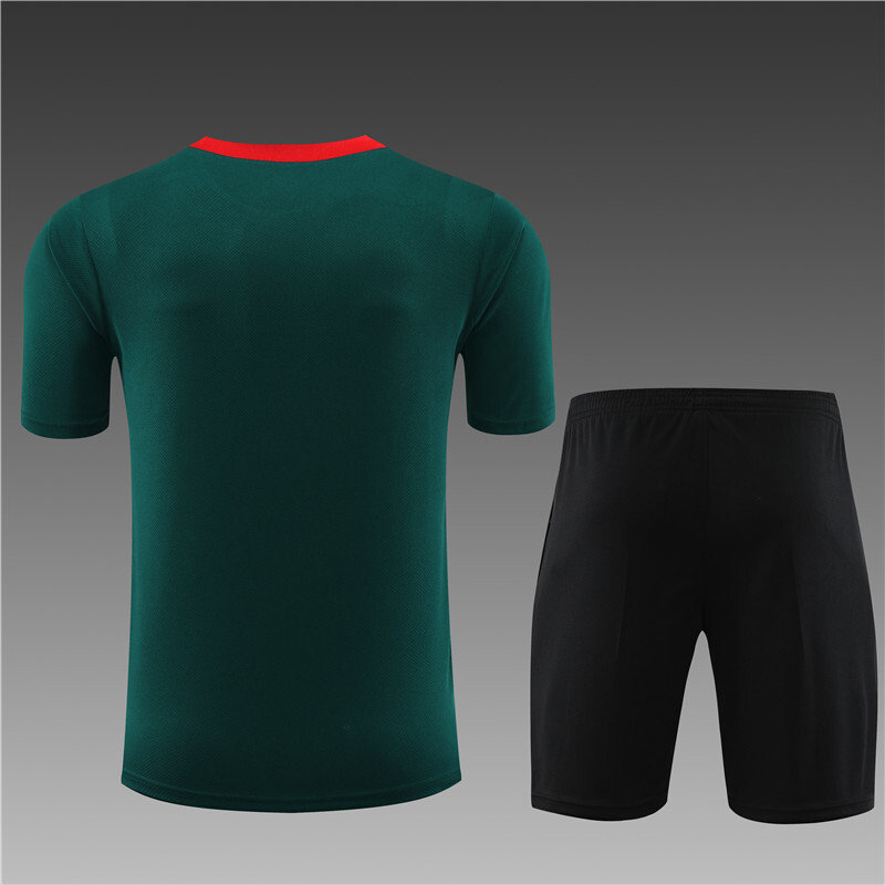 2425 Short Sleeve Liverpool Green Winter Long Sleeve Training Suit Kids Size