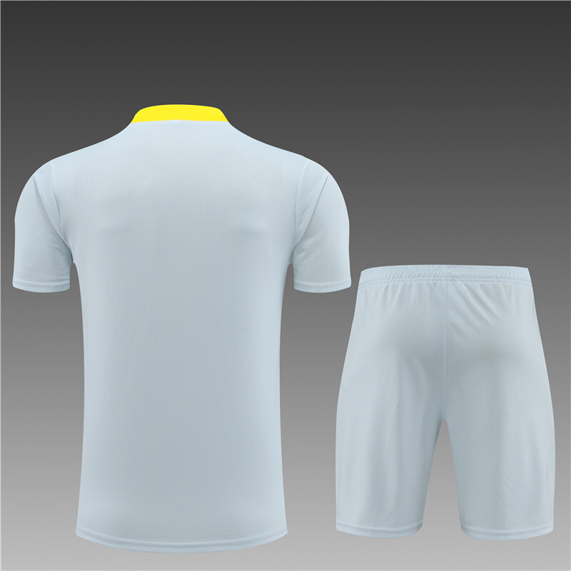2425 Liverpool Light Gray Summer Short Sleeve Training Suit Kids Size