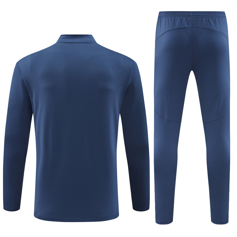 24/25 Manchester City Blue Winter Training Long Sleeve Set Adult Size [Stamped]
