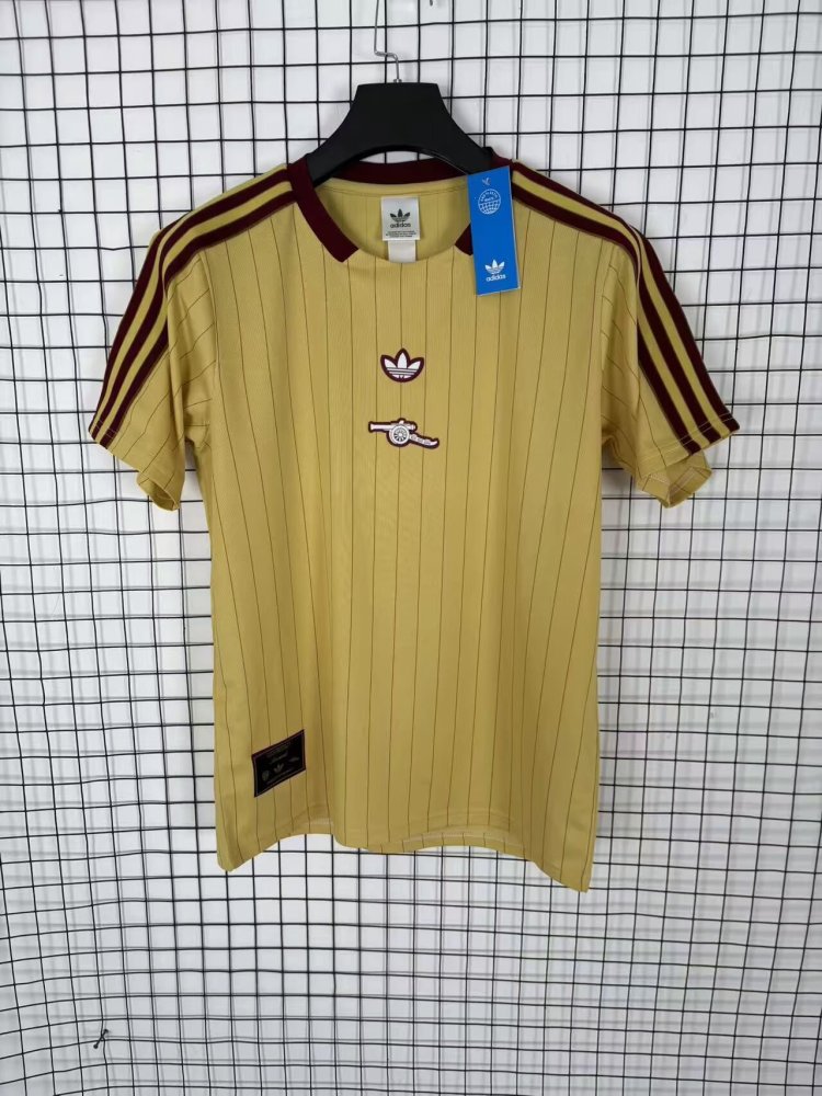 2025/26 Arsenal Yellow Stripe Jersey