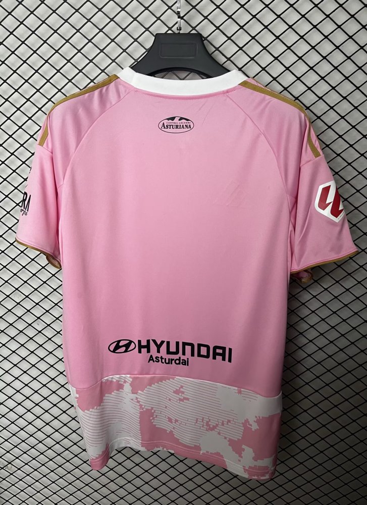2025/26 Real Oviedo pink Jersey