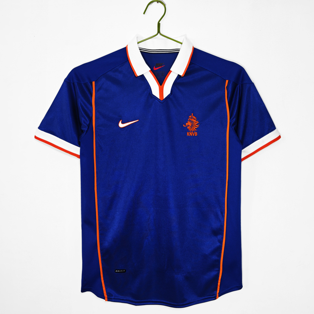 1998 National Team Netherlands Away Retro Jersey