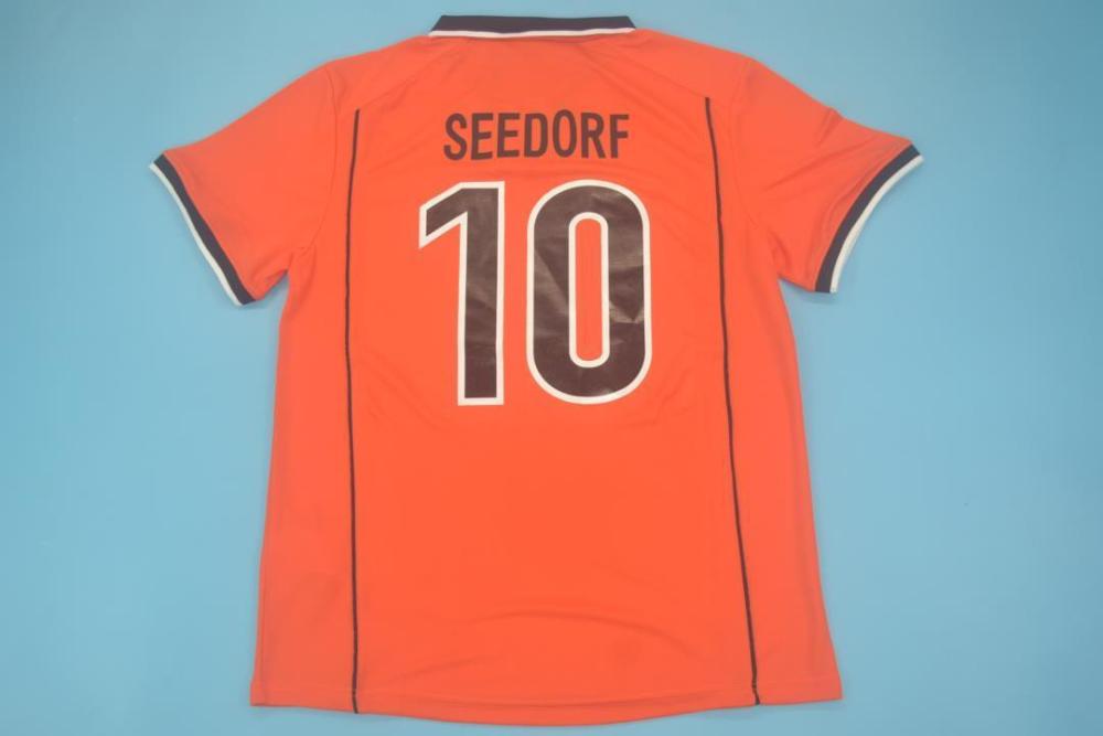 1998 National Team Netherlands Home Retro Jersey