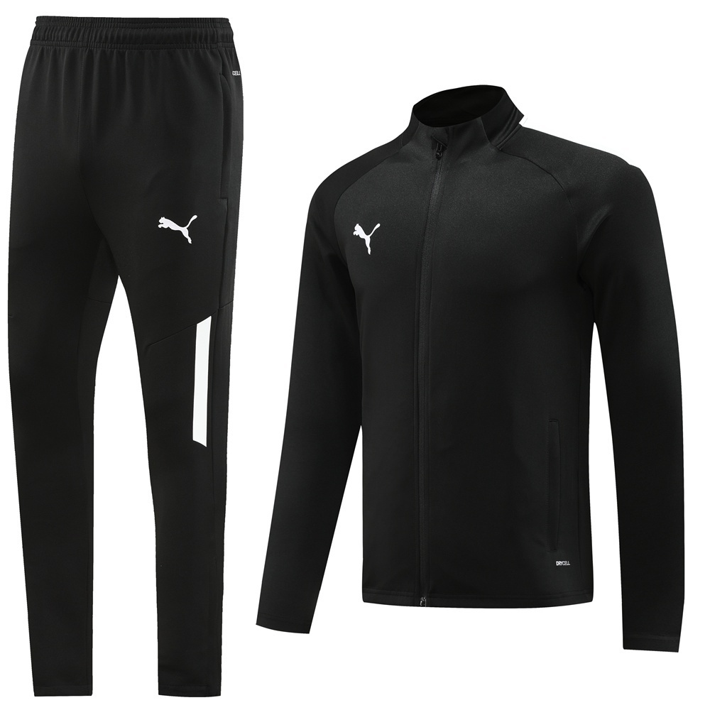Black Jacket Set Winter Long Sleeve Adult Sizes