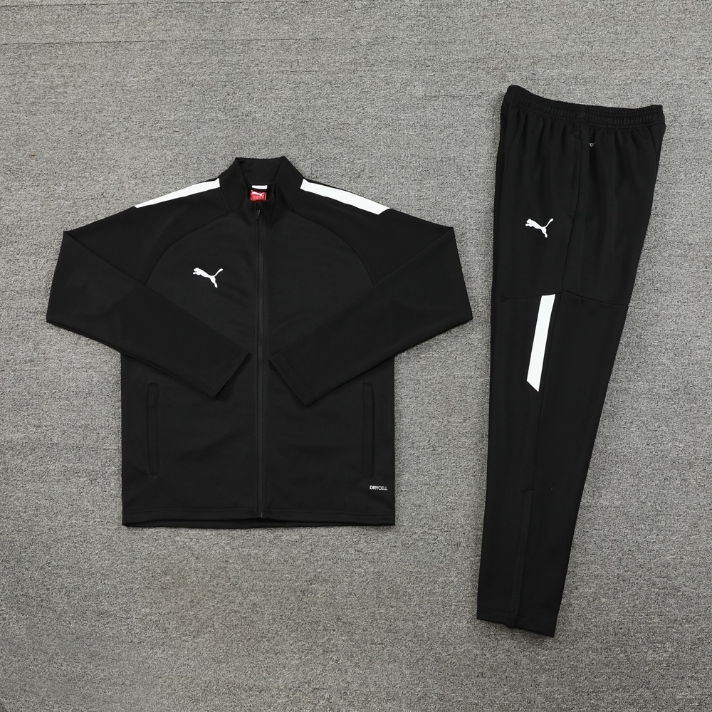 Black Jacket Set Winter Long Sleeve Adult Sizes