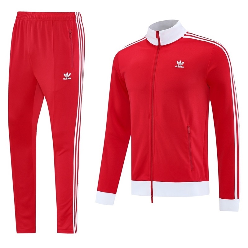 Red Jacket Set Winter Long Sleeve Adult Sizes