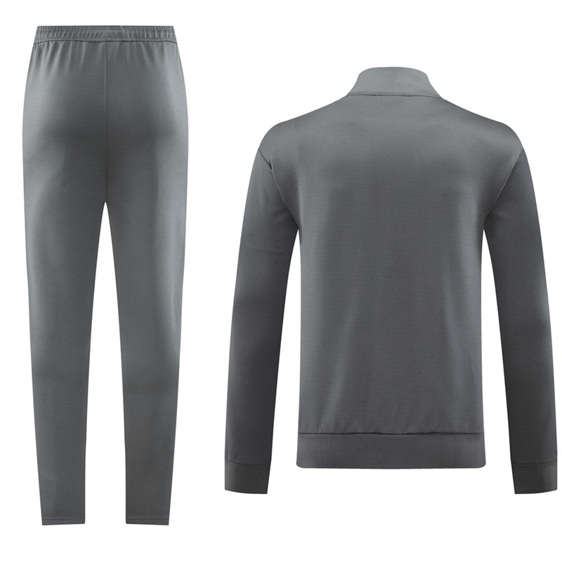 Gray Jacket Set Winter Long Sleeve Adult Sizes