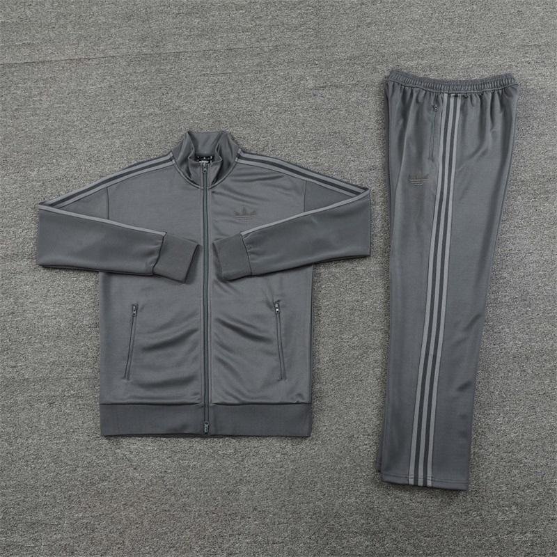 Gray Jacket Set Winter Long Sleeve Adult Sizes