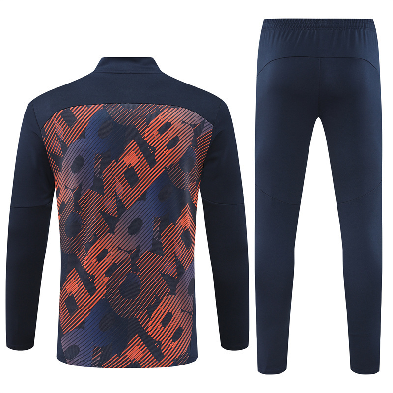 24/25 Marseille royal blue winter long-sleeved training suit adult size [camouflage style]