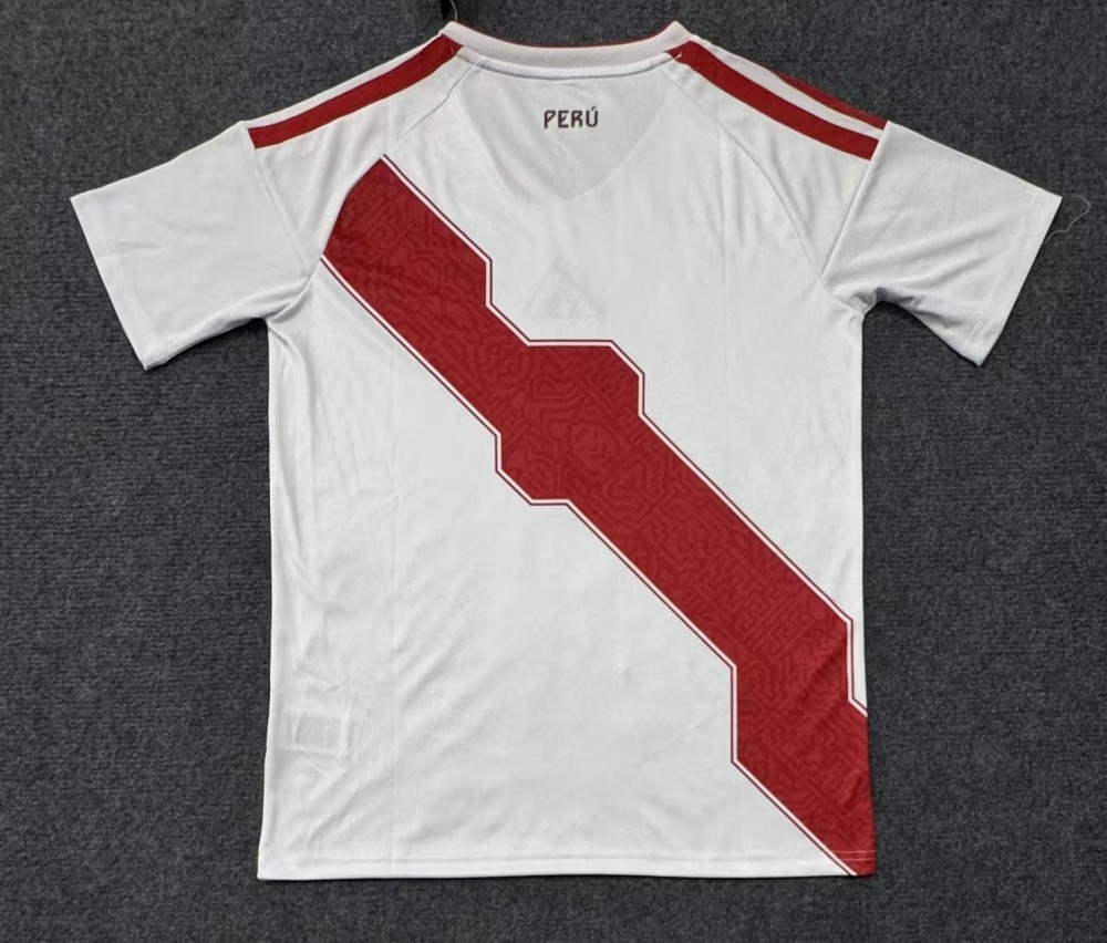 2026 World Cup Peru Home Jersey National Team