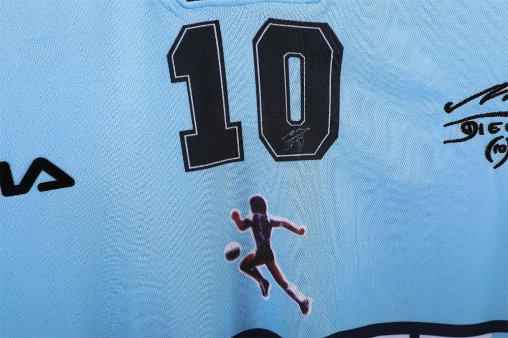 Argentina home Maradona commemorative jersey