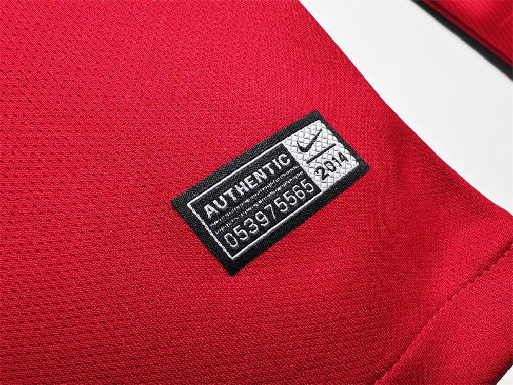 2018 World Cup National Team Portugal Home Long-sleeved Jersey