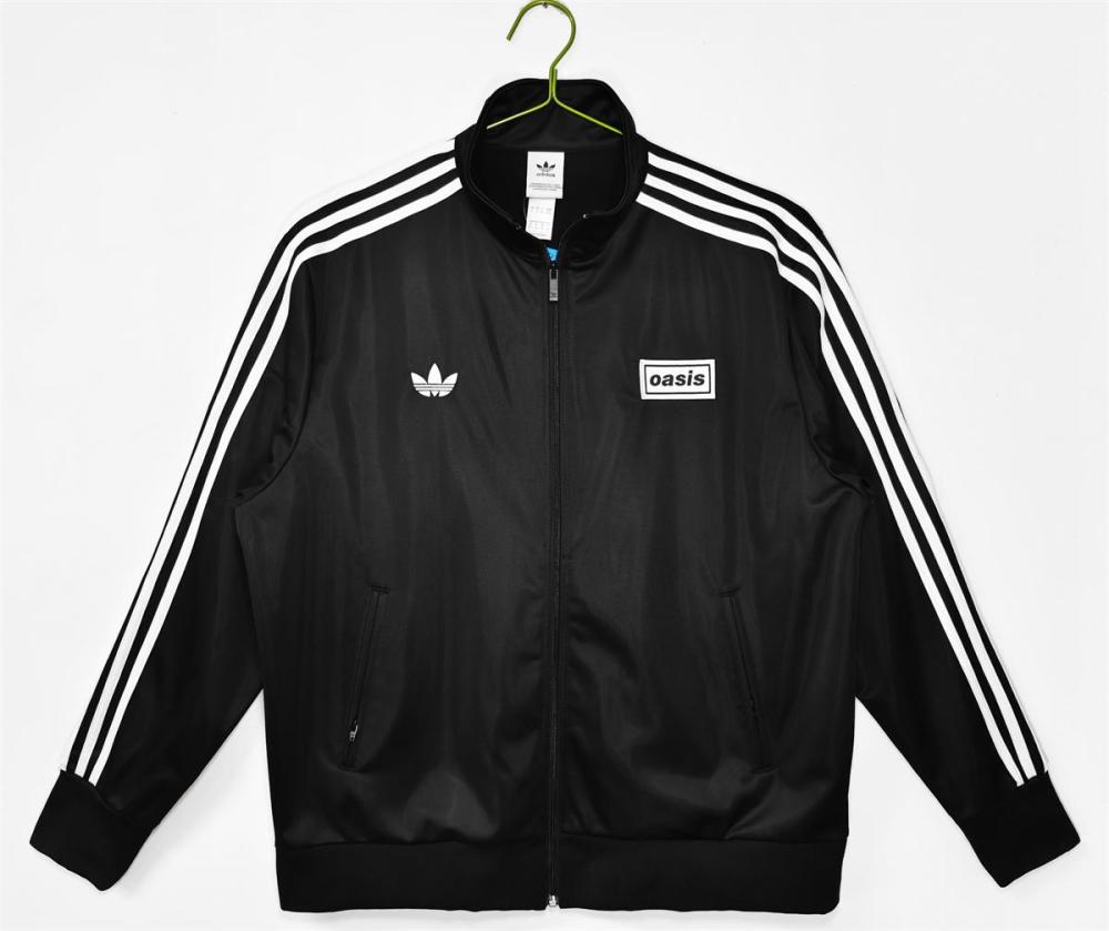 Adidas x Oasis Touring Flamebirds Blazer Top Black