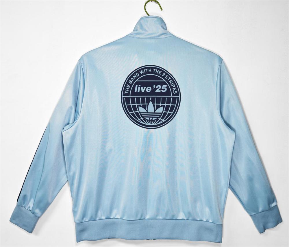 Adidas x Oasis Touring Flamebirds Blazer Top Blue