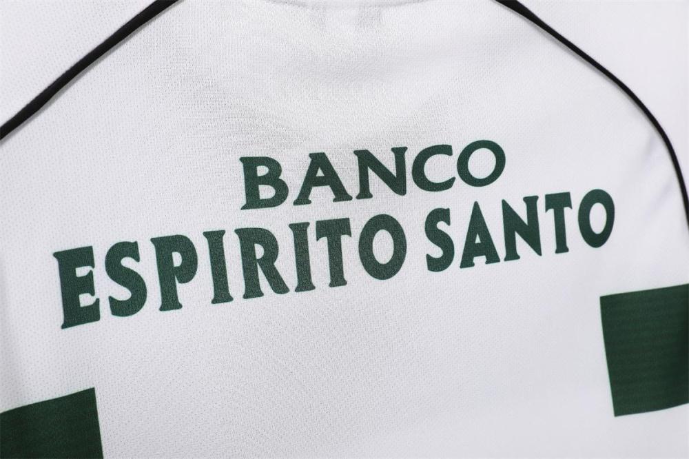 2001/03 Sporting CP Home Retro Jersey Long Sleeves