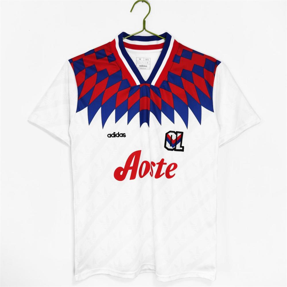 1995/96 Olympique Lyonnais Home Retro Jersey