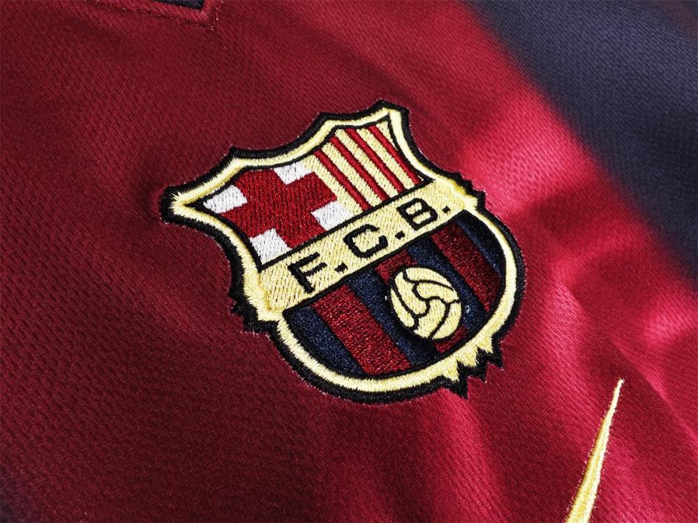 2000/01 Barcelona ✖ TRAVIS SCOTT Special Fan Version Retro Jersey (Commerical Edition #2)