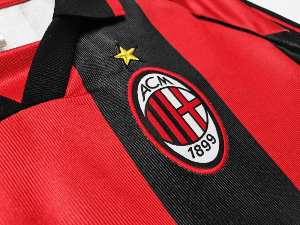 1998/99 AC Milan Home Retro Jersey