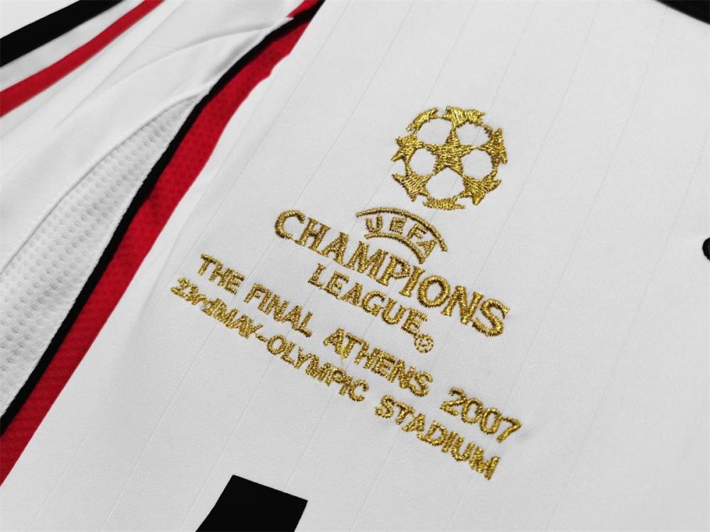 2006/07 AC Milan UCL Final Retro Jersy Away