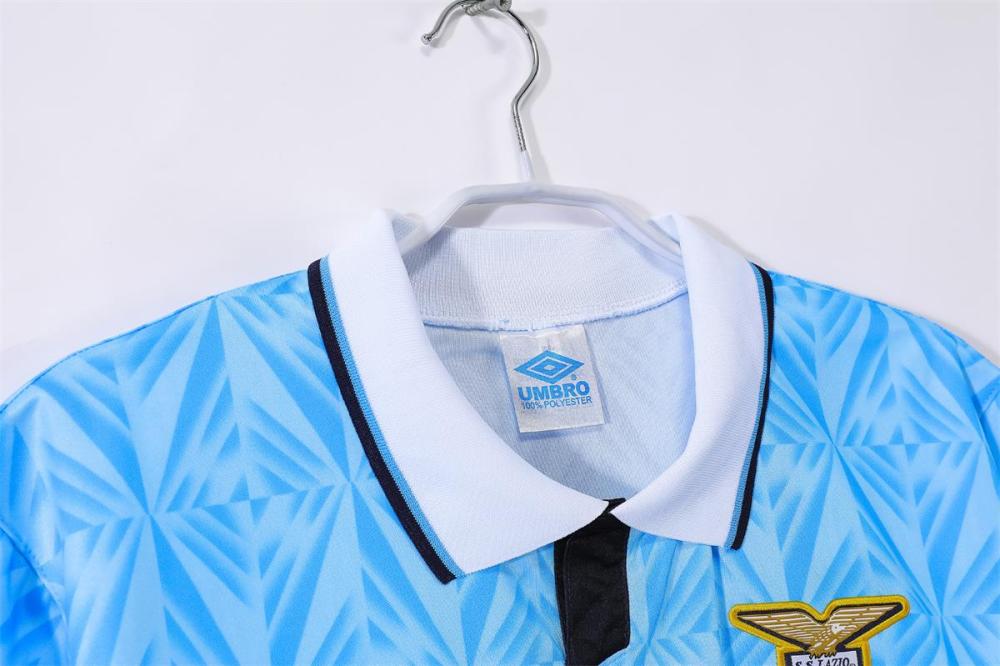 1991/92 Lazio Retro Jersey Home