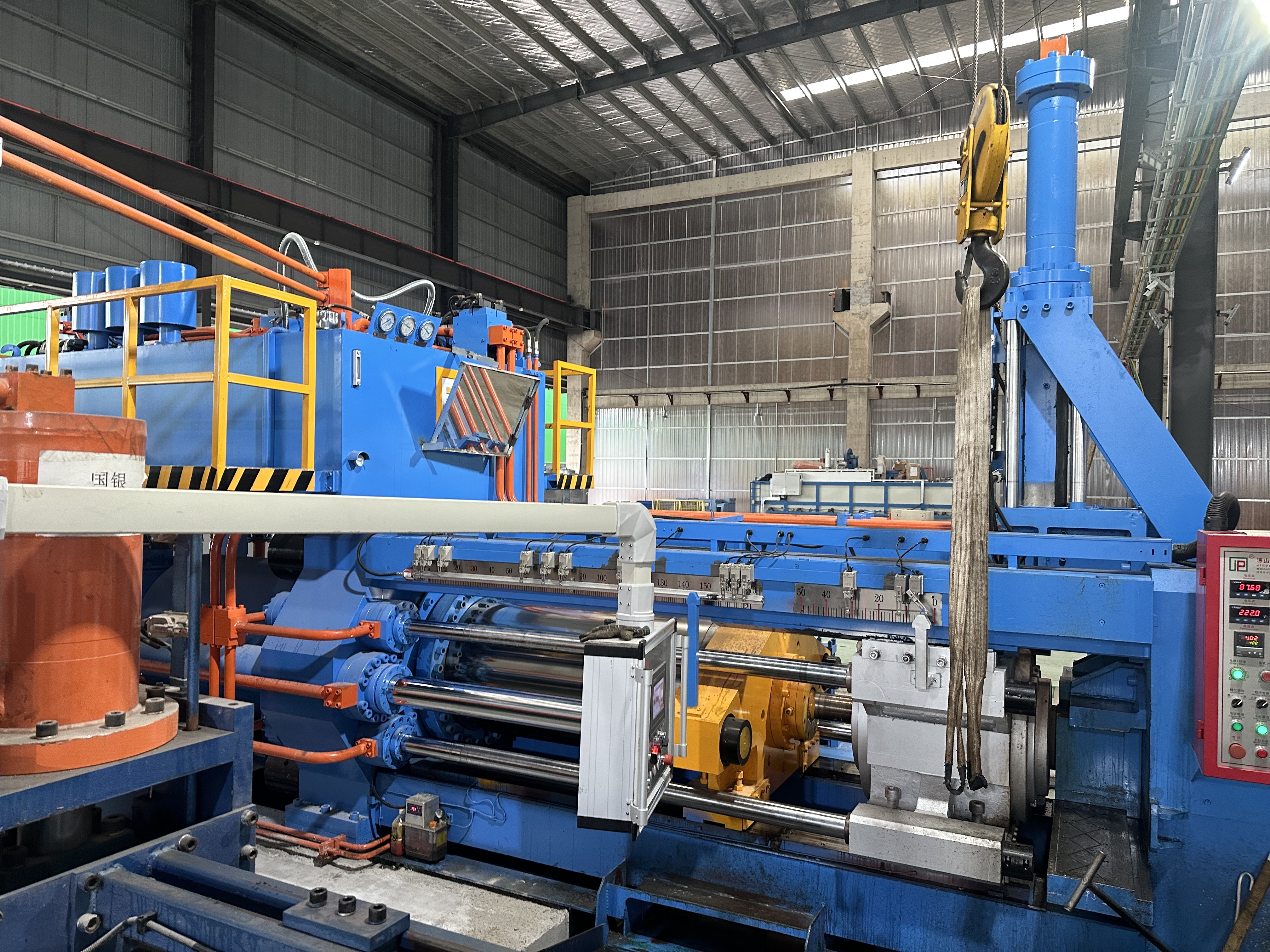 Jinpeng-1000-1250Tons Aluminum Extrusion Press | Mid-Range Horizontal Press for Industrial Profiles | kinweld.com | Jinpeng extrusion press company,1000-1250 Ton Extrusion Press
